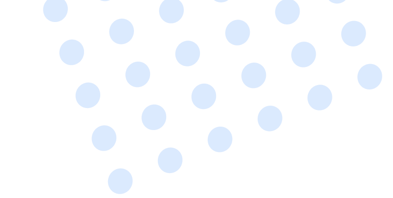 Blue dots pattern