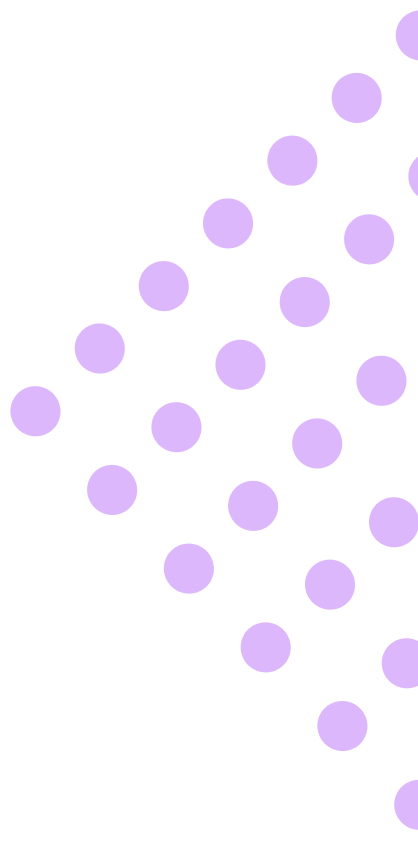 Lavender decorative dots